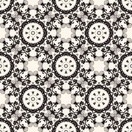Ornate seamless floral pattern decorative wallpaper