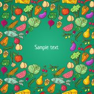 Healthy food pattern template