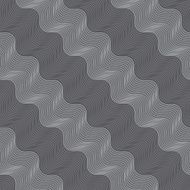 Repeating ornament diagonal light and dark gray wavy