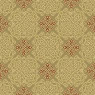 Celtic knot seamless pattern N4