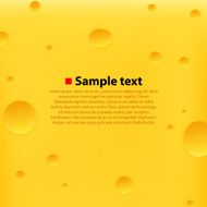 Cheese yellow background N2