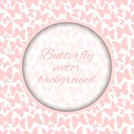 Seamless pattern with hand drawn outline butterflies N14