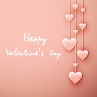 Pink Valentines Background