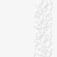 Abstract paper floral background N2