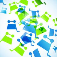 abstract background trolley N6