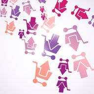 abstract background trolley N7
