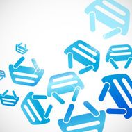 abstract background basket N4