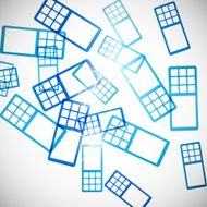 abstract background phone
