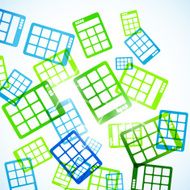 abstract background calculator
