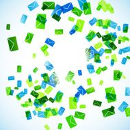 abstract background envelope N3