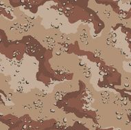 Camouflage Vector - Seamless Tile (US Desert)