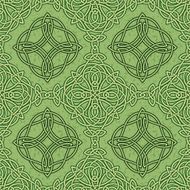 Celtic knot seamless pattern N5