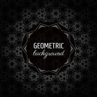 Geometric vector background (dark)