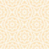 Fern ornament seamless vector pattern