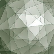 Abstract 3D vector graphic backdrop contemporary design