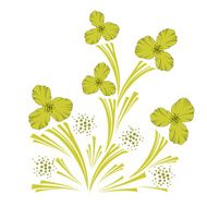 Floral background N871