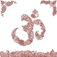 Mehndi Design Elements N4