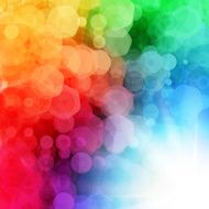 Abstract geometric background with sun burst Vector illustratio