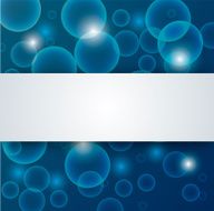 abstract blue deep - water background