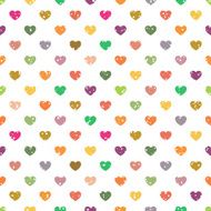 Seamless pattern with hearts N80