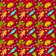 Christmas seamless pattern N148