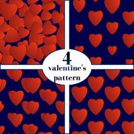 Valentines day Abstract paper hearts Love Valentine background with hearts N44