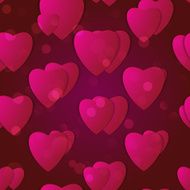 Valentines day Abstract paper hearts Love Valentine background with hearts N63