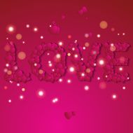 Valentines day Abstract paper hearts Love Valentine background with hearts N76