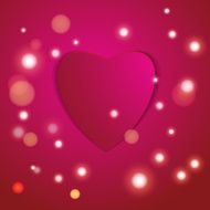 Valentines day Abstract paper hearts Love Valentine background with hearts N79