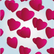 Valentines day Abstract paper hearts Love Valentine background with hearts N81