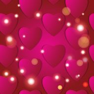 Valentines day Abstract paper hearts Love Valentine background with hearts N82