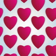 Valentines day Abstract paper hearts Love Valentine background with hearts N89