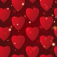 Valentines day Abstract paper hearts Love Valentine background with hearts N102