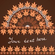 Autumn Leaves Background N13