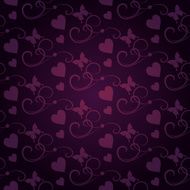 Valentine hearts background N413