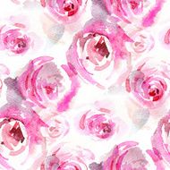 Watercolor roses N7