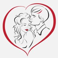 Lovers in heart