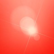 Red Star Light Bokeh Lens Flare Defocus Stock Vector Background