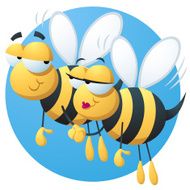 3D Bees in Love