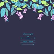 Gentle decor with flowers