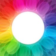 Abstract colorful background illustration with vibrant color tones