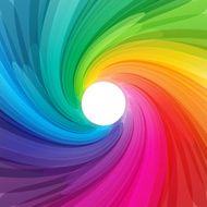Abstract colorful background illustration with vibrant color tones N3