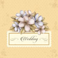 elegant vintage card design N2