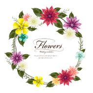 romantic wedding invitation