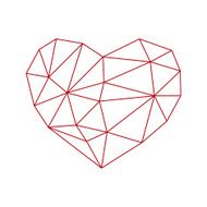 Heart Low poly N2