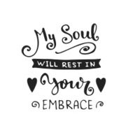 Vector hand drawn lettering poster N17