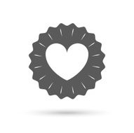 Heart sign icon Love symbol N3