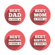 Best mom and dad brother sister icons N9