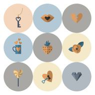 Happy Valentines Day Icons N319