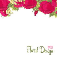 floral frame N115